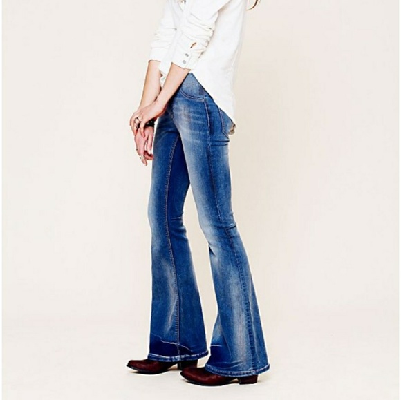 Free People Denim - Free People PULL ON KICK FLARE